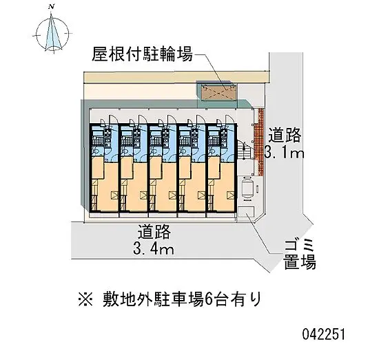 浜松市浜北区横須賀 月極駐車場